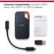 Sandisk 8TB Extreme Portable SSD, Up to 1050MB/s